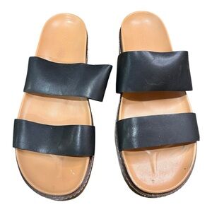 Madewell Black and Tan Women's Sandals